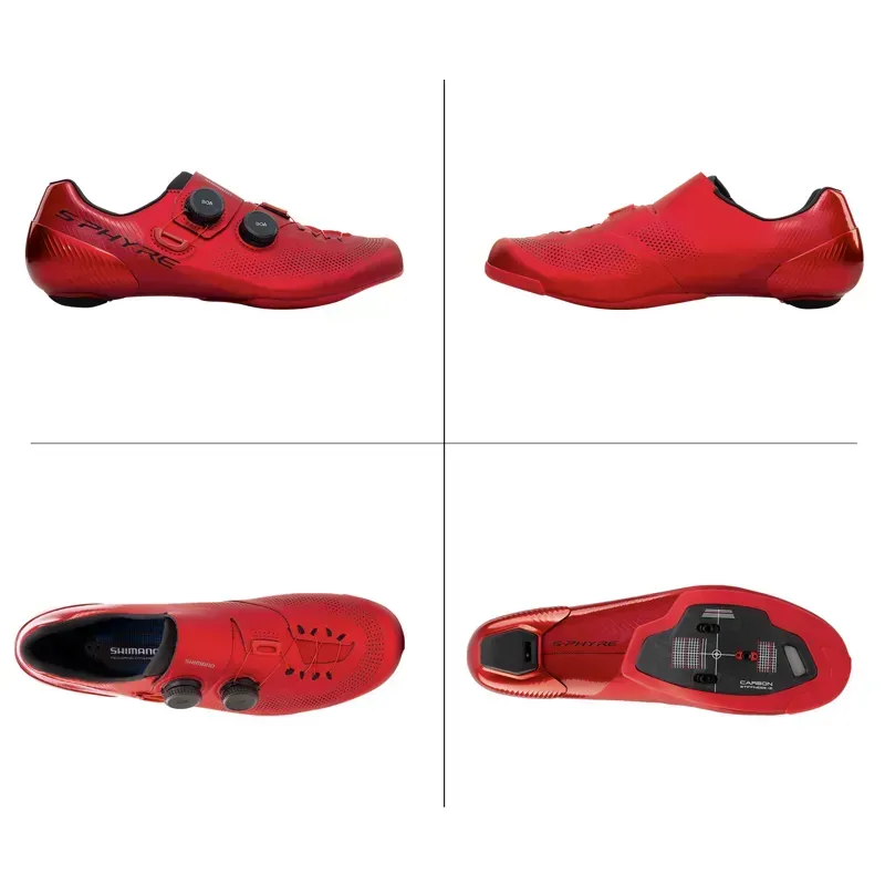Shimano SH-RC903 S-Phyre Racing Shoes in Red-2