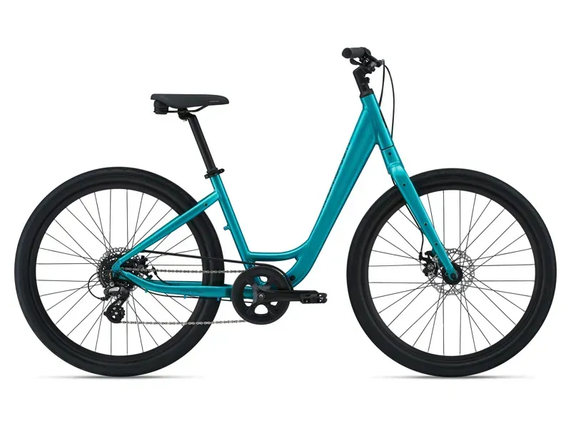 Momentum Vida Low-Step Hybrid Bike In Teal