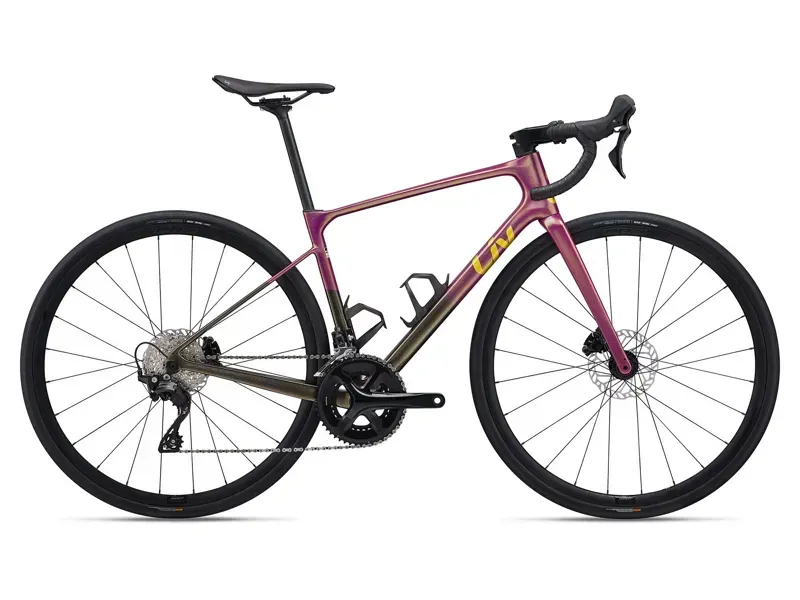 Liv Avail Advanced 2 Performance Bike in Mulberry Glitter