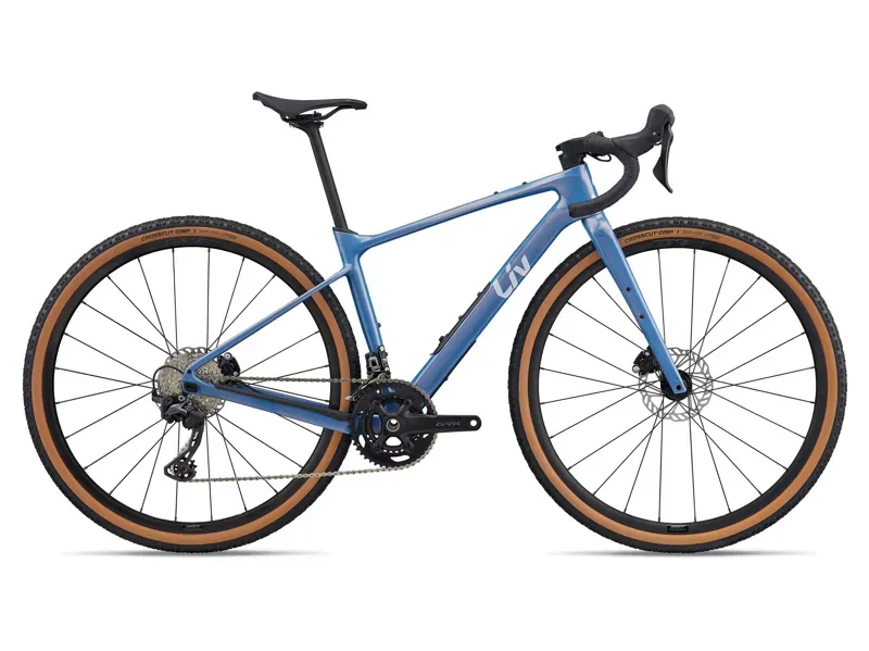 Liv Devote Advanced 2 Gravel Bike in Lunar Eclipse